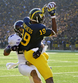 University of Michigan vs. Northwestern Football 2012