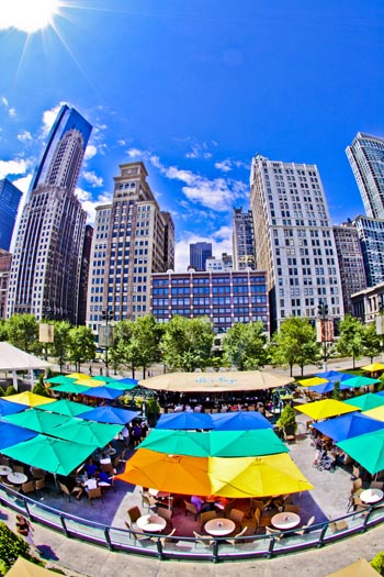 tents in chicago illinois hdr